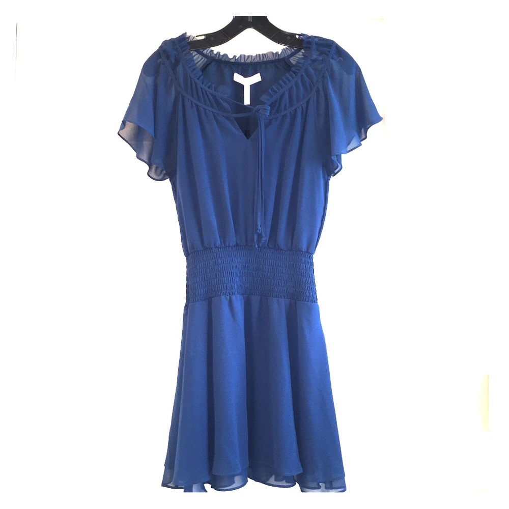 Darling BCBG feminine blue dress, XS, NWT